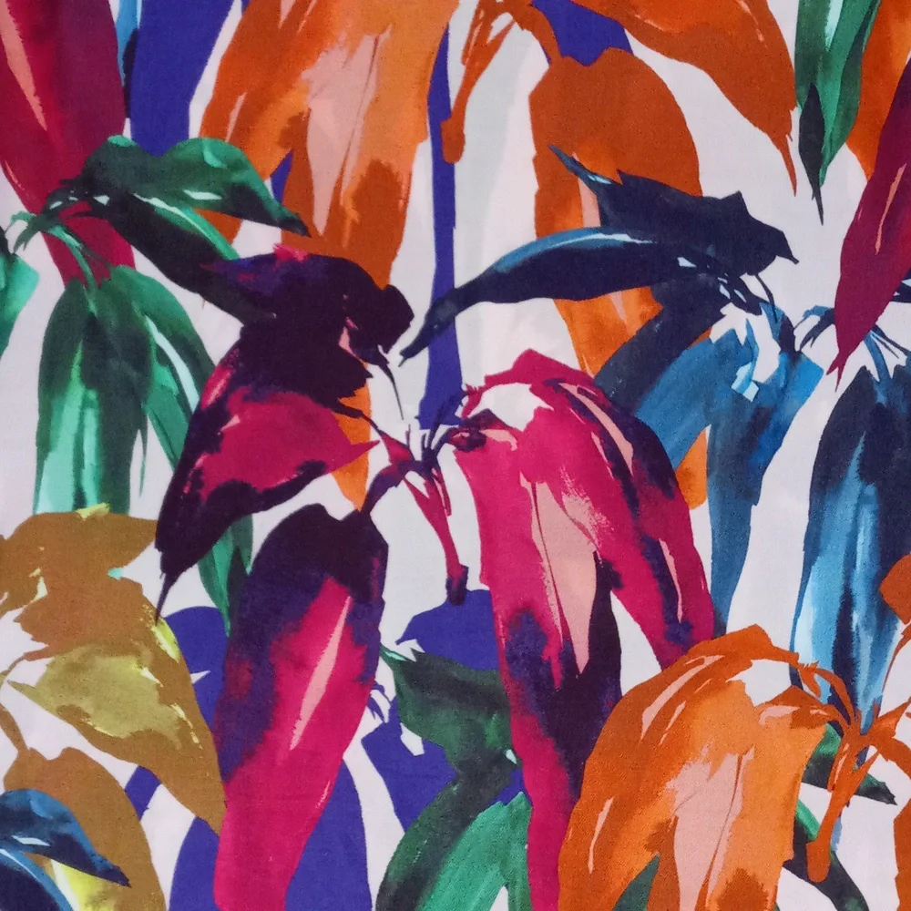 🦜Mr. Turk🦜 - Multicolor Abstract Print S/S Button Down Shirt - Picture 4 of 14